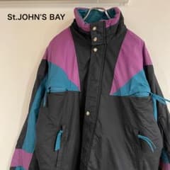 レア】セントジョンズベイ スキージャケット 中綿 ナイロン マルチ