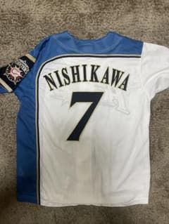美品】北海道日本ハムファイターズ 西川遥輝選手 ユニフォーム S