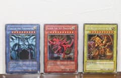 美品】A.遊戯王 三幻神 GBI 英語 シークレット 3枚セット（超希少