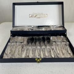 新品 AZUMA アズマ 18-10 ステンレススチール カトラリー20セット