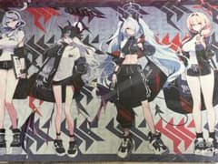 ミッドナイトブルー ブルーアーカイブ プレイマット ゲヘナ風紀委員会