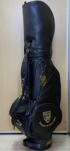 激レア！美品！JAGUAR ジャガー ゴルフキャディバッグ ブラック - メルカリ