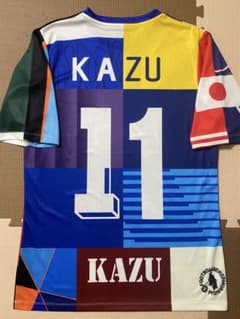 非売品 三浦知良歴代ミックス ユニフォームLサイズ - メルカリ