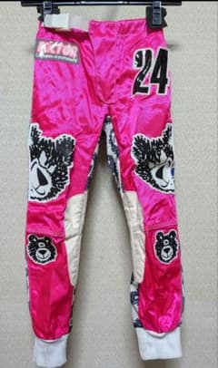 FACTORY BEAR 24サイズ モトクロスパンツ ピンク - メルカリ