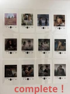 涙の女王 韓国盤正規品 ost付属 プレイリストカード 12種 コンプリート