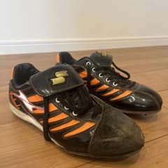 プロ野球選手 実使用スパイク 巨人 59番 福田聡志 - メルカリ