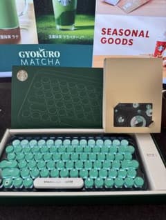 国内未発売】スターバックス Lofree 緑色キーボード 本体 - メルカリ