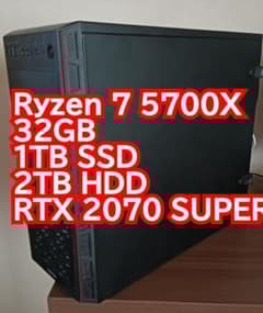 Ryzen 7 5700X】GeForce RTX 2070 SUPER - メルカリ