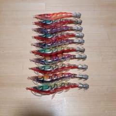 残り1組早い者勝ち デュエル パタパタ オーロラカラー エギ 3.5号 10本