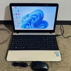 S286 NECノートパソコン i7メモリ8G高速Windows11オフィス付き - メルカリ