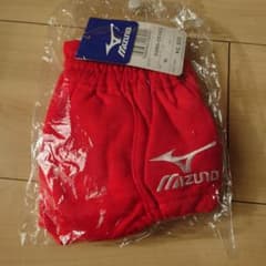 ミズノ バレー ブルマ 赤 新品 サイズM ロゴ刺繍 レア 未開封 - メルカリ