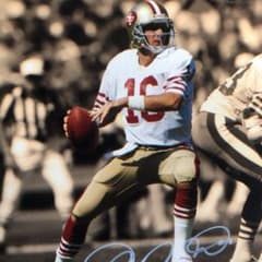 ジョー・モンタナ 直筆サイン NFL - メルカリ