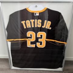 PADRESタティス Jr サイン ユニフォーム Fanatics フレーム付 - メルカリ