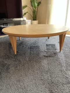 アクタスFK-1 リビングテーブル兼コタツ 円形120㎝ - メルカリ