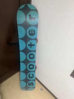 scooter スノーボード 青/黒 ドットパターン - メルカリ