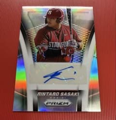 2025 panini 佐々木麟太郎 直筆サインカード ソフトバンクホークス