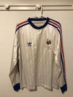 1982 W杯オマージュ 復刻品 フランス代表 アディダス ユニフォーム M