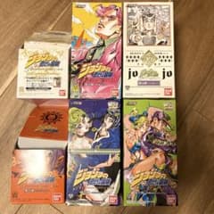 ジョジョの奇妙な冒険 abc アドベンチャーバトルカード トレカ 開封済