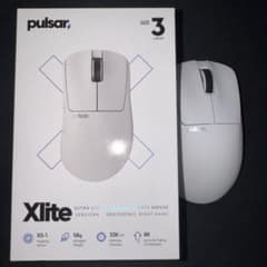 8000Hzドングル同梱】Pulsar Xlite V4 Large ホワイト - メルカリ