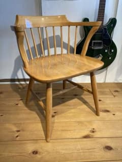 ②画像65枚 キツツキ ダイニングチェア ナチュラル 昭和56年 アーム