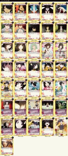 物語シリーズ 黄4コン STプロモ込 ユニオンアリーナ - メルカリ