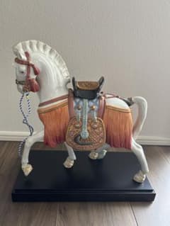 リヤドロ 希望の白馬 証明書有 - メルカリ