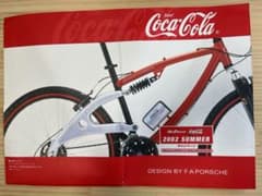 極美品2002ポルシェデザイン コカコーラマウンテンバイク ロゴ入り