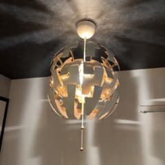 IKEA PS 2014 ペンダントランプ, ホワイト/コッパーカラー - メルカリ