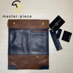 未使用品】master-piece タブレットケース iPadケース 青 - メルカリ
