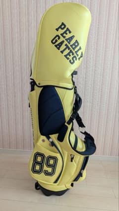 美品‼️PEARLY GATES 89イエロー ゴルフバッグ ニコちゃん - メルカリ