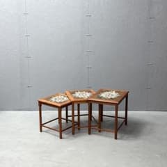 北欧デンマーク ヴィンテージ タイルトップ テストテーブル (501