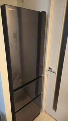 美品 日立 冷蔵庫 R-V32SV 黒 引き取り限定 - メルカリ