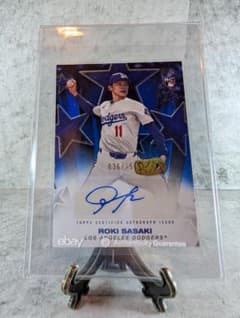 150枚限定】佐々木朗希 直筆サイン 2025 Topps RC ドジャース - メルカリ