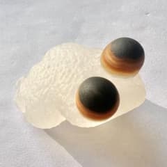 ゴビ瑪瑙 ゴビアゲート 51mm 天然石 鉱物 蒙古瑪瑙 標本 - メルカリ