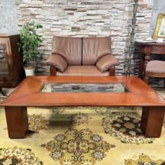 森繁家具 MORISHIGE꧂センターテーブル&1人掛けソファセット 座卓