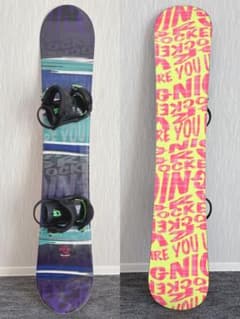 73超豪華❗️IGNIO/HEAD メンズスノーボードセット☆155cm+ビン付