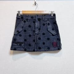 PEARLY GATES パーリーゲイツ ドット スカート ネイビー 0 ゴルフ