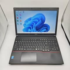 バッテリー◎ 15 富士通 i5-4 16GB SSD480GB オフィス - メルカリ