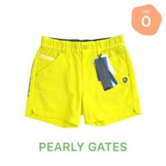 358 パーリーゲイツ ショートパンツ 通気性 TEXBRID イエロー 0 S