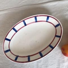 専用 ディゴワンサルグミンヌ バスク柄ラヴィエ 前菜皿 フランス