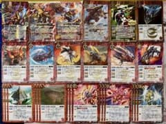 バトスピ X 英雄傑集 紅蓮契約 紅蓮の雷皇龍ジークヴルム デッキパーツ