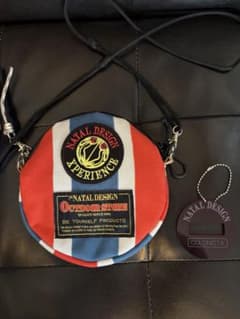 ネイタルデザイン ドリッパーケース マルチストライプ キーホルダー