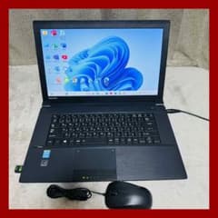 S287 TOSHIBAノートパソコンi5メモリ8G高速SSDサクサクWin11 - メルカリ