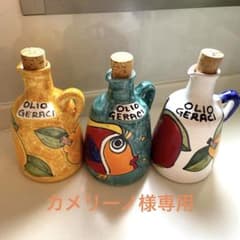 NINO PARRUCCA】南イタリア ニーノパルッカ オイルポット 白 - メルカリ