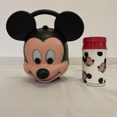 ディズニー ミッキーマウス ランチキット サーモス 水筒付き1980年代