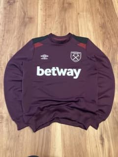 ウエストハムUMBROスウェット betway アンブロ 古着ビンテージ - メルカリ