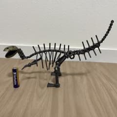 匿名配送】恐竜(小・ゴールド) メタルアート 廃材アート ボルト