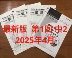 最新版 2025年度 第1回 4月学力推移調査 中2 - メルカリ