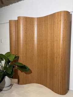 ウッドカーブパーテーション 検／ Artek風（アルテック）アアルト 北欧