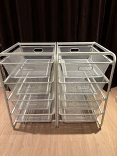 IKEA ALGOT アルゴート 4段 2個セット - メルカリ